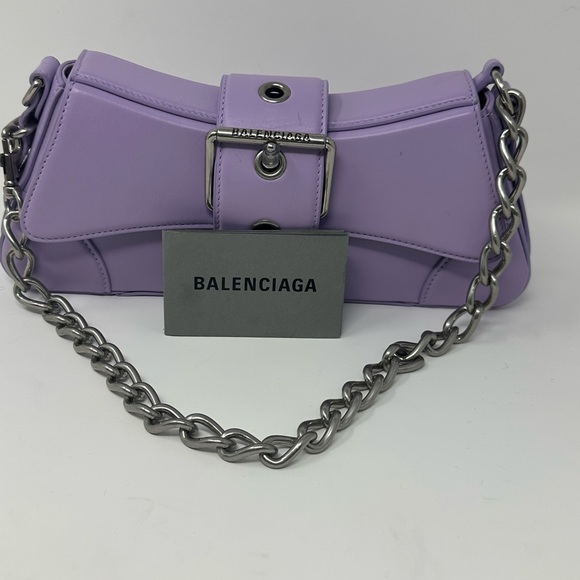 Balenciaga Lindsay Shoulder bag Lavender - Picture 5 of 17